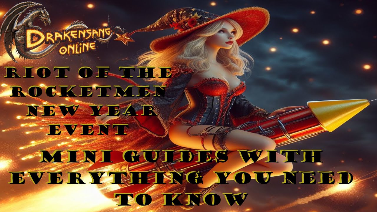 Drakensang Online | Riot of the Rocketmen 2024 | New Year Event | Everything you need to know! |
