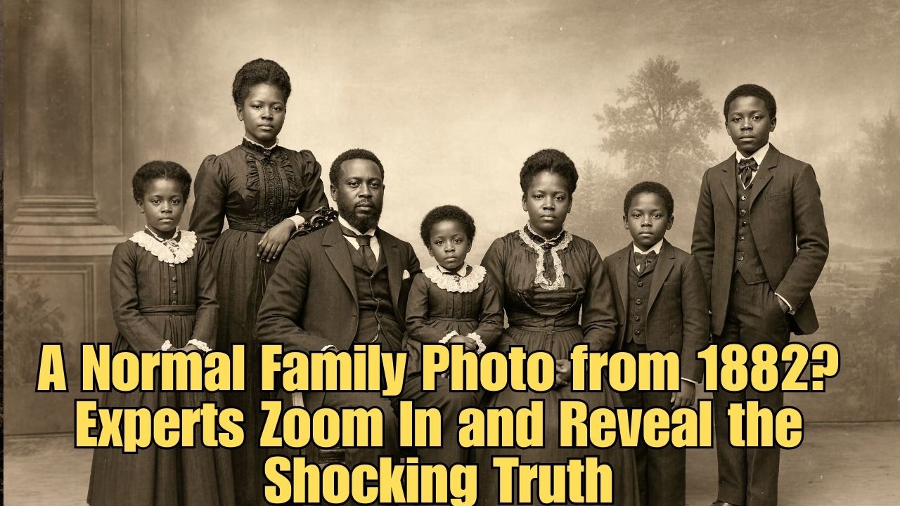 A Normal Family Photo from 1882? Experts Zoom In and Reveal the Shocking  Truth