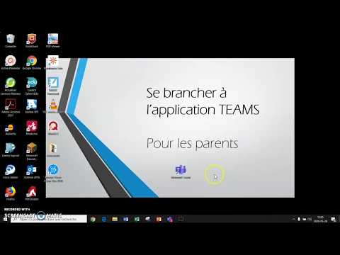 Se brancher à l'application TEAMS - POUR LES PARENTS