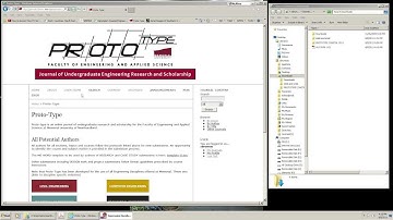 TUTORIAL  -  Online Journal File Management - PROTOTYPE, Memorial University