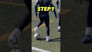 football skill tutorial⭐️#football #soccer #soccerskills #skills #footballskills