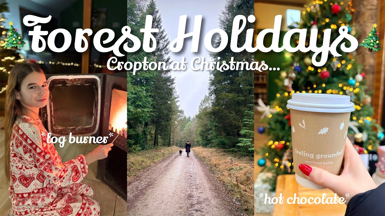 My stay at FOREST HOLIDAYS CROPTON! | Cozy Weekend in the Forest at Christmas🎄| Part 2