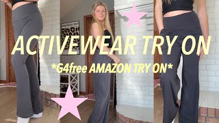 AMAZON ACTIVEWEAR PANTS *HAUL & TRY ON* @g4free_official