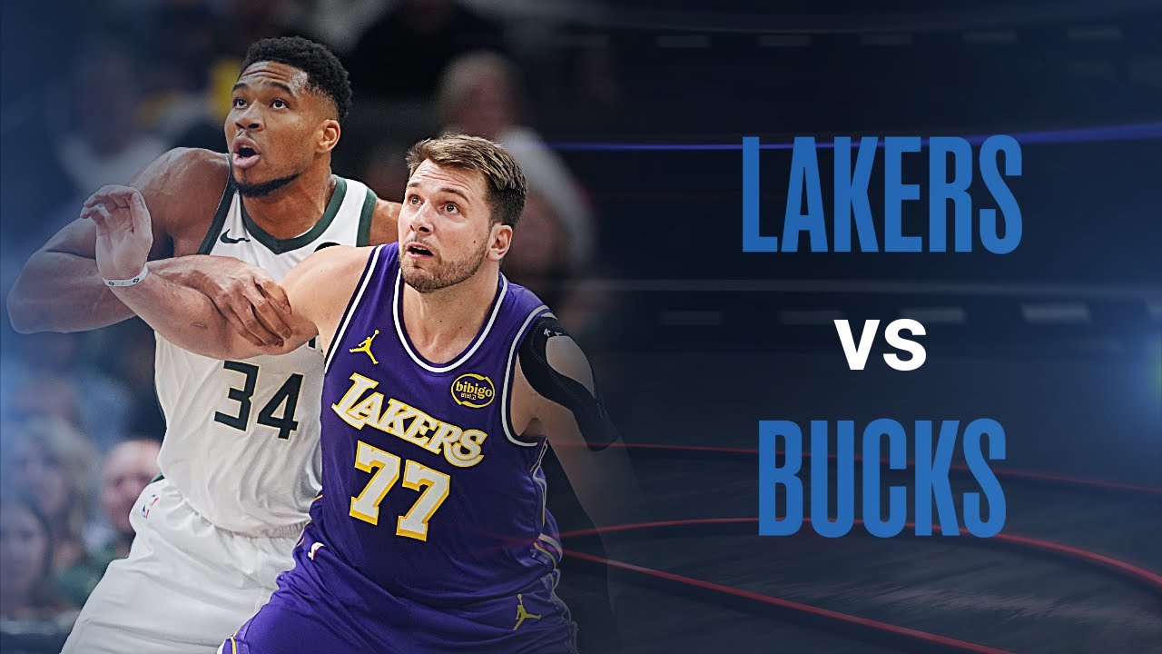 Doncic TAKES OVER vs. Bucks! Bucks at Lakers Highlights (November 16 ...
