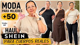 Moda para mujeres +50 | Haul SHEIN para cuerpos reales ⭐⭐⭐Descuento: ESQS7maripilidesesperada3849