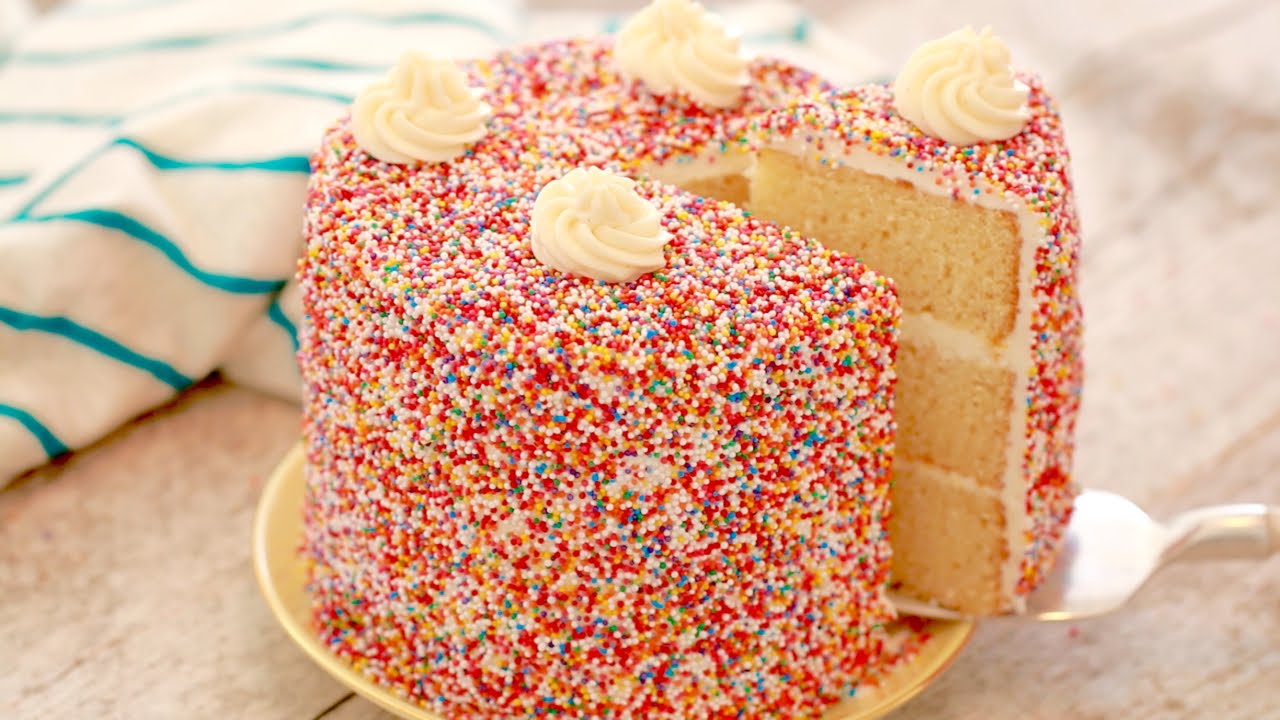 Gemma's Best-Ever Vanilla Birthday Cake Recipe | Bigger Bolder Baking