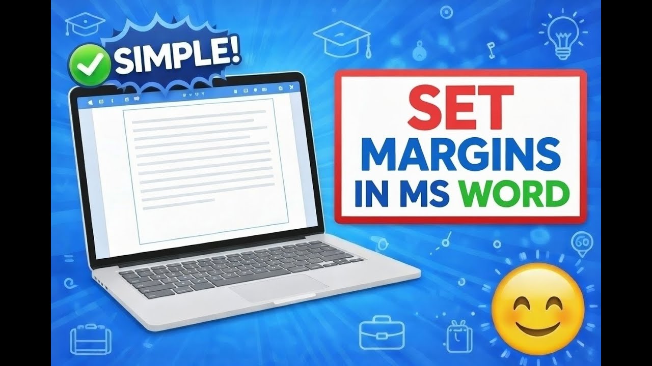 How to Set Page Margins in MS Word | Step-by-Step for Beginners - YouTube