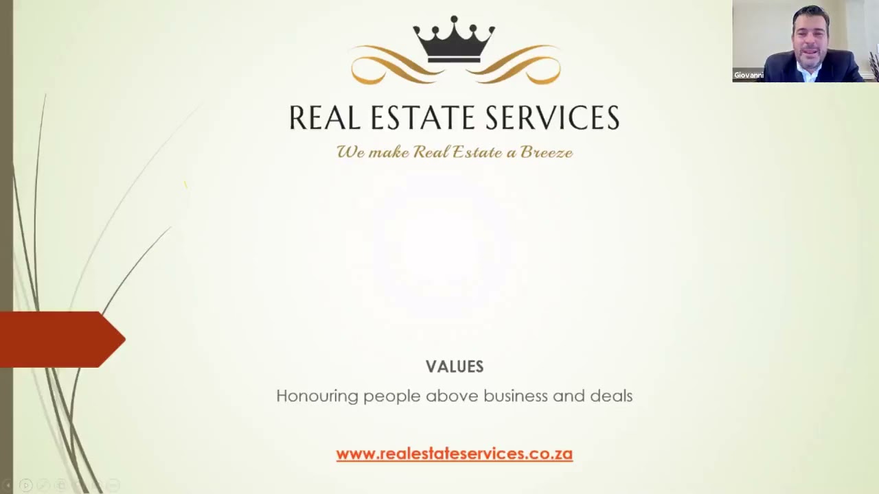 Real Estate Services Presentation to South African Estate Agents YouTube