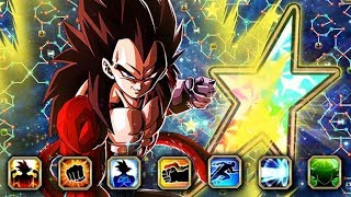 The New Era Is Here 100% Rainbow Star Lr Ssj4 Vegeta Showcase Dbz Dokkan Battle