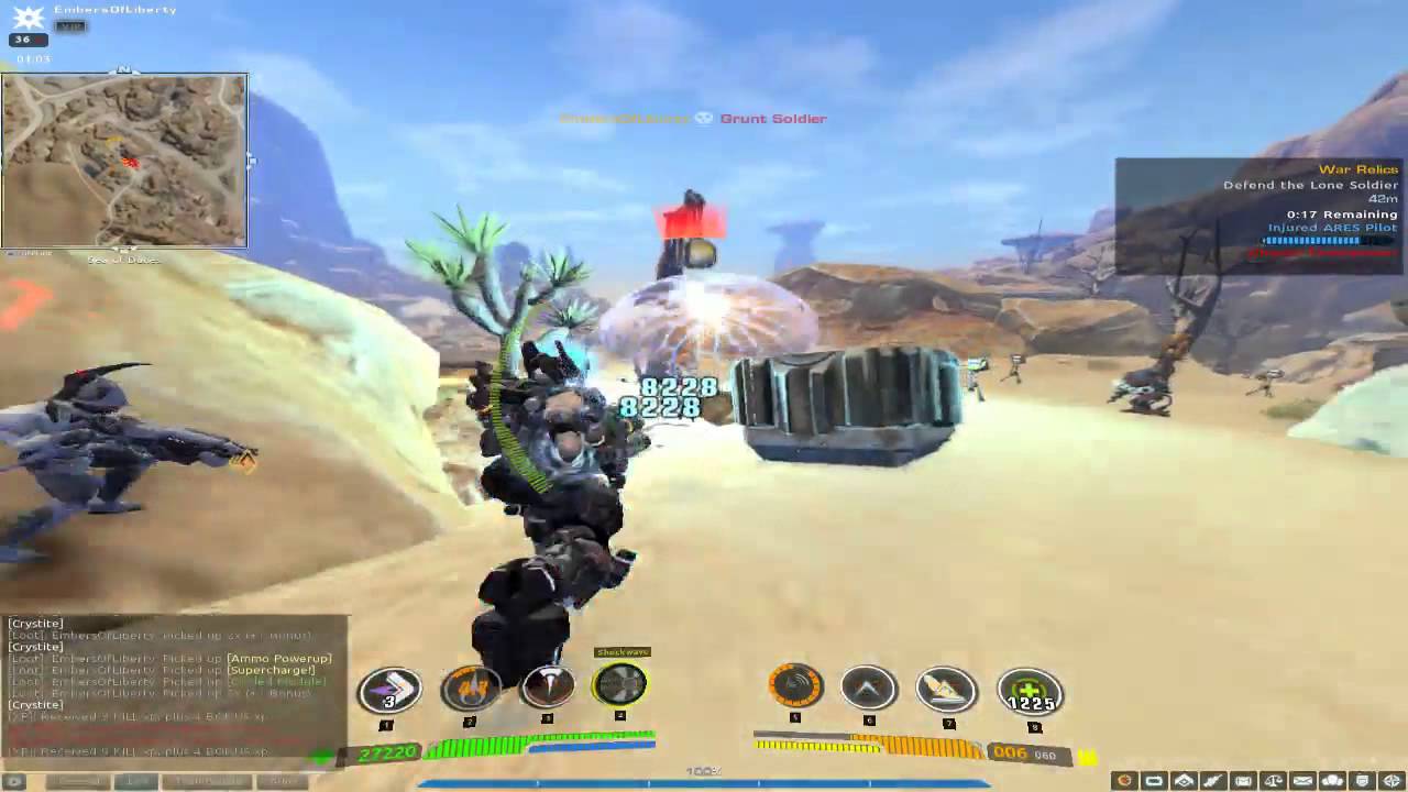 Firefall PvE ARES Jobs Astrek Reputation Andreev Station