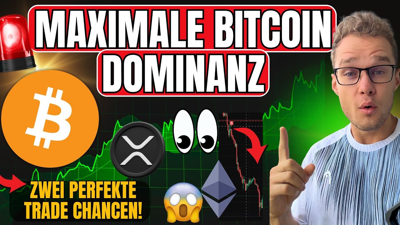 ACHTUNG! Bitcoin DOMINANZ erreicht NEUE Höhen - TRADING CHANCE DIE VIELE  ÜBERSEHEN!