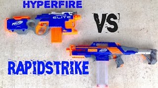 Nerf War: Hyperfire Vs Rapidstrike