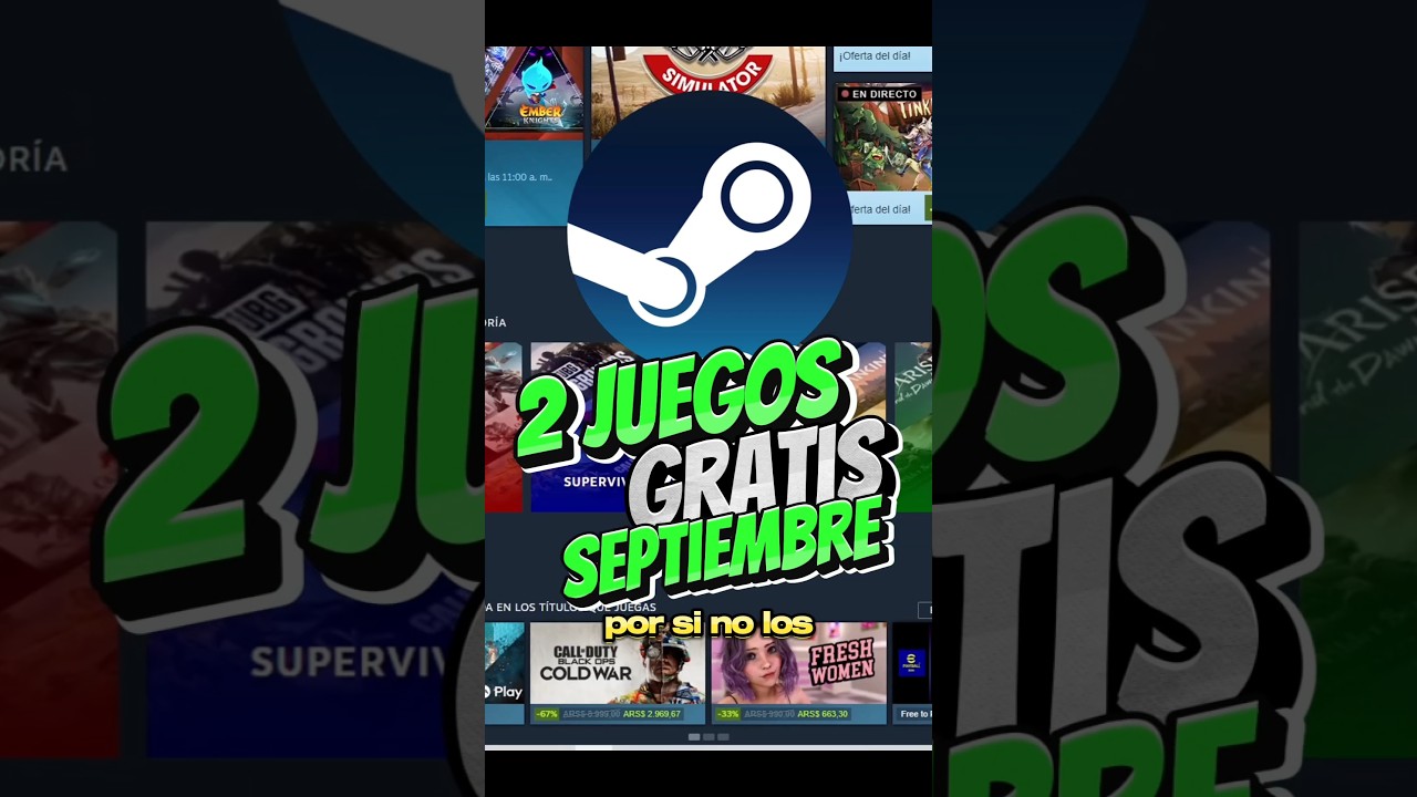 ¡No te pierdas estos 2 juegos frenéticos de pura acción! #juegosgratisdesteam #juegosgratis #steam