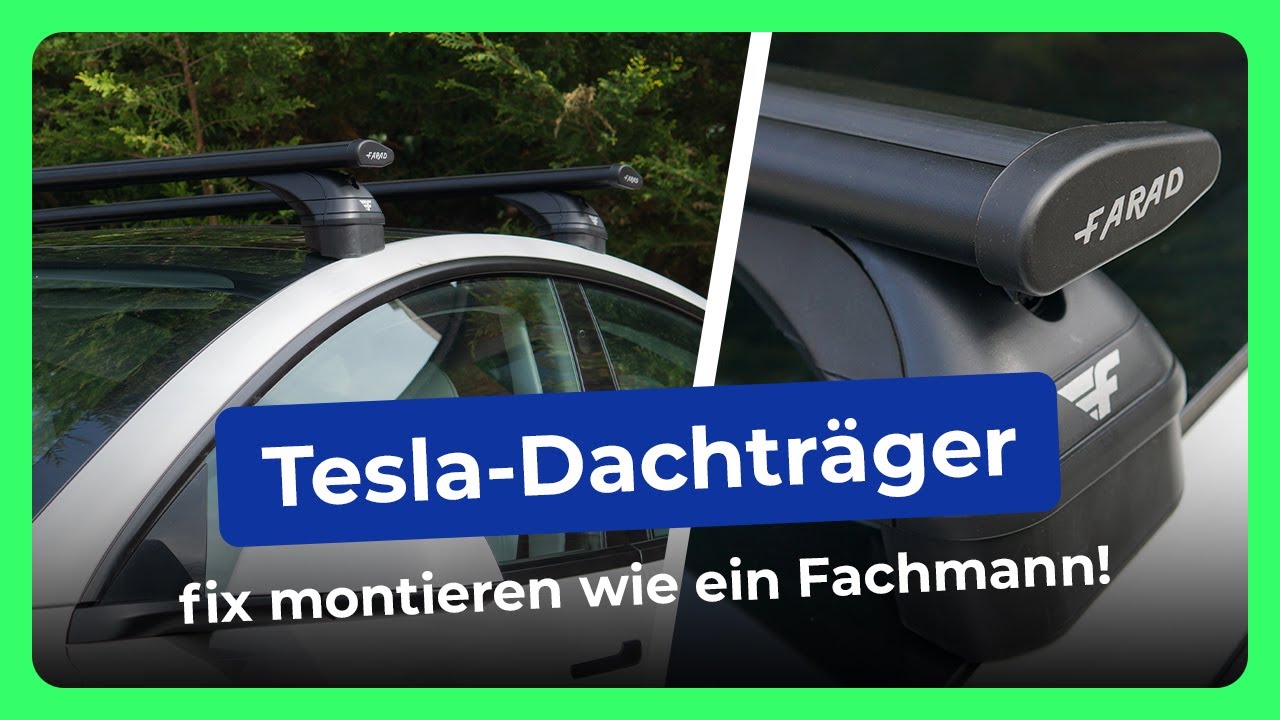 Tesla Model 3/Y: Dachträger aerodynamisch