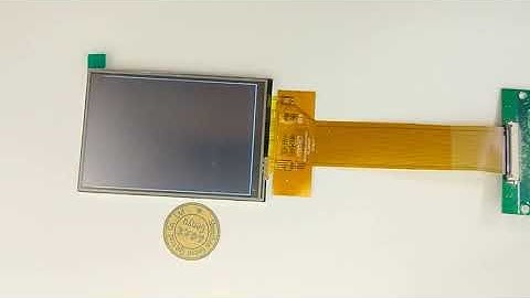 3.5 inch TFT LCD China Factory 320*480 Color TFT Screen With Touch Panel