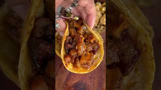 Llegaron los chicharronesdelaramos a queretaro y son unos tacos deliciosos tacosdetripa