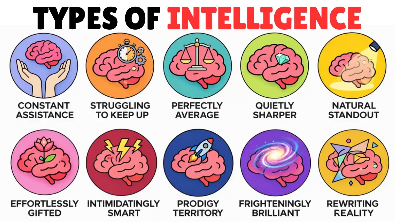 Every Level of Intelligence Explained (From Average to Genius)