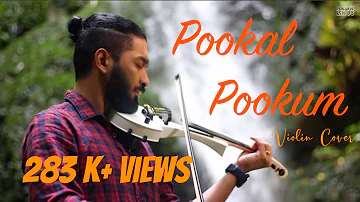 Pookkal Pookkum | Violin cover | Madrasapattinam | Arun Linus | Aarya | Amy Jackson