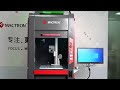 Full enclosed 3d fiber laser engraving machine