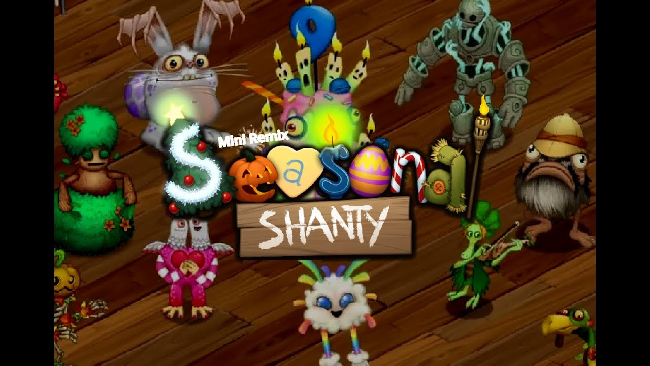 Seasonal Shanty Mini Remix My Singuing Mosnters YouTube