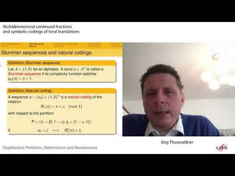 Jörg Thuswaldner: Multidimensional