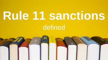 Rule 11 Sanctions | Explained Simply (Civil Procedure)