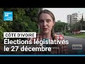 Législatives en Côte d'Ivoire : lancement du dépôt des candidatures
