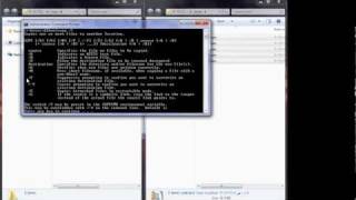 copy files by cmd