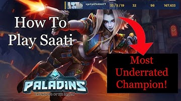 #1 Guide On How to Play Saati! Paladins Tips and Tricks