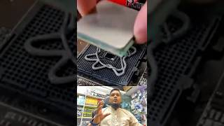 Thermal Paste Inside the CPU Socket Ryzen Experiment it’s work😳 #Ryzen #CPU #ThermalPaste #PCBuild
