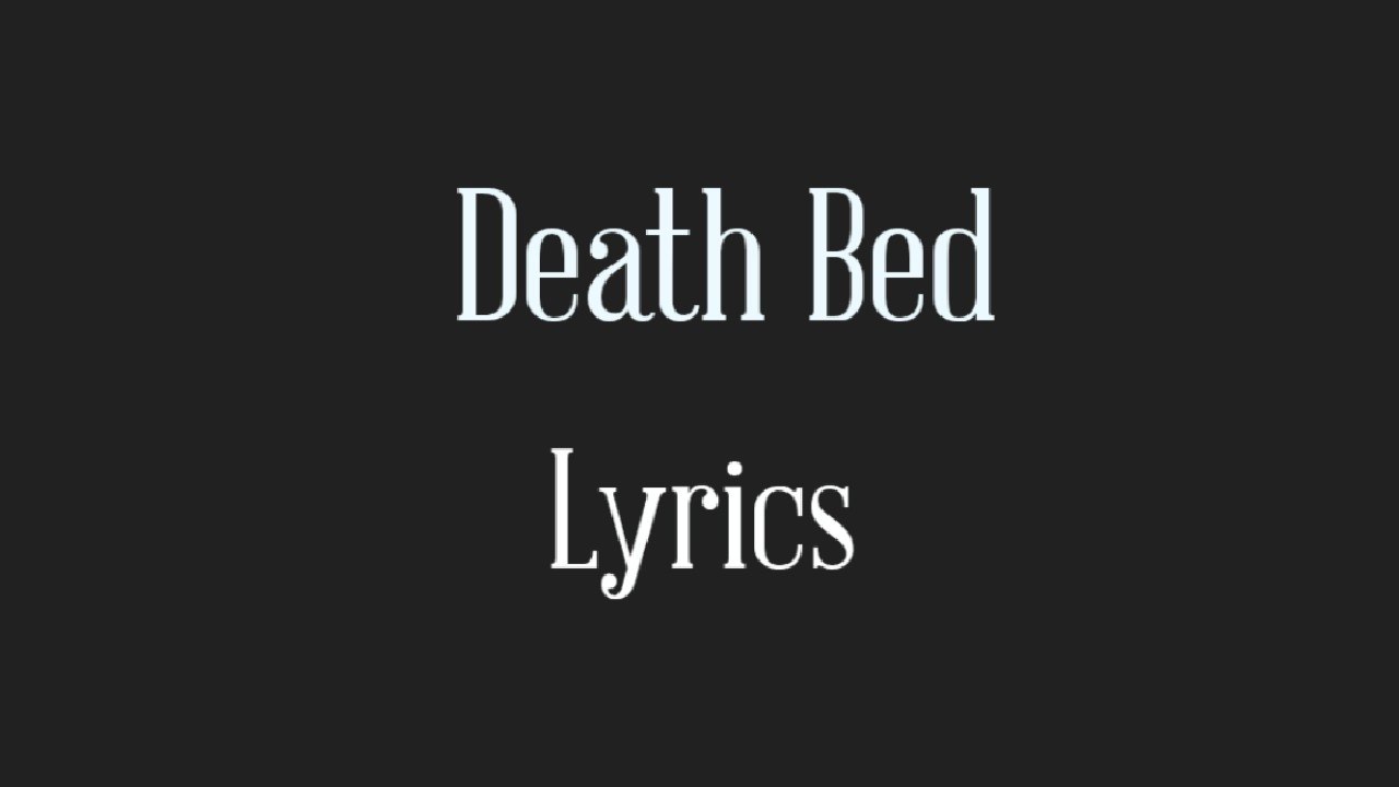 Powfu Death bed (lyrics) deathbedpowfu( Music video) YouTube