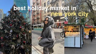 finding the best holiday market in NYC