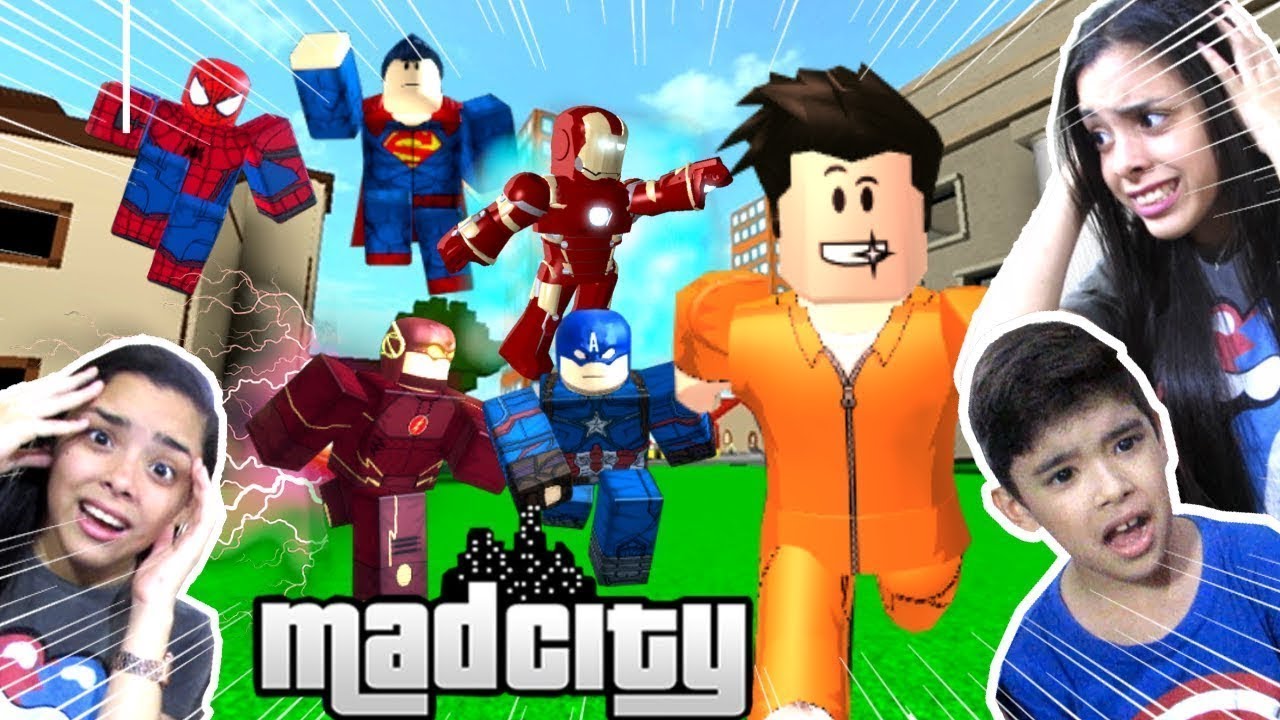 Invadimos A Base Dos Super Herois Mad City Roblox We Attack - a escola de super herois roblox mad city