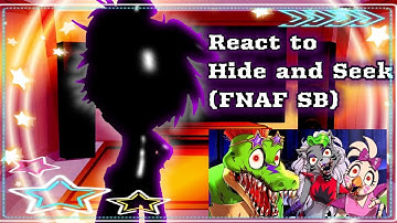 Security Breach reacts to Hide and Seek(4/5)||FNAF Security Breach||Gacha Reaction