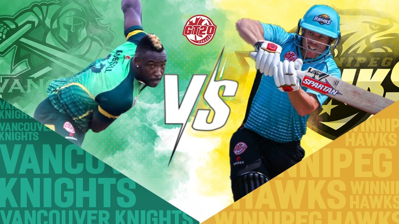 Vancouver Knights vs Winnipeg Hawks | GT20 Canada Season 1 Match 5 Highlights