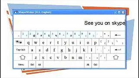 ShapeWriter Introduction