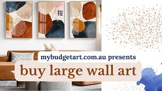 Buy Large Wall Art Big Canvas Prints Large Canvas Art Mybudgetart com au
