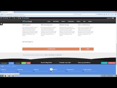 How to create Service style 3 section  [Ainex Host WHMCS WordPress Integration Theme]