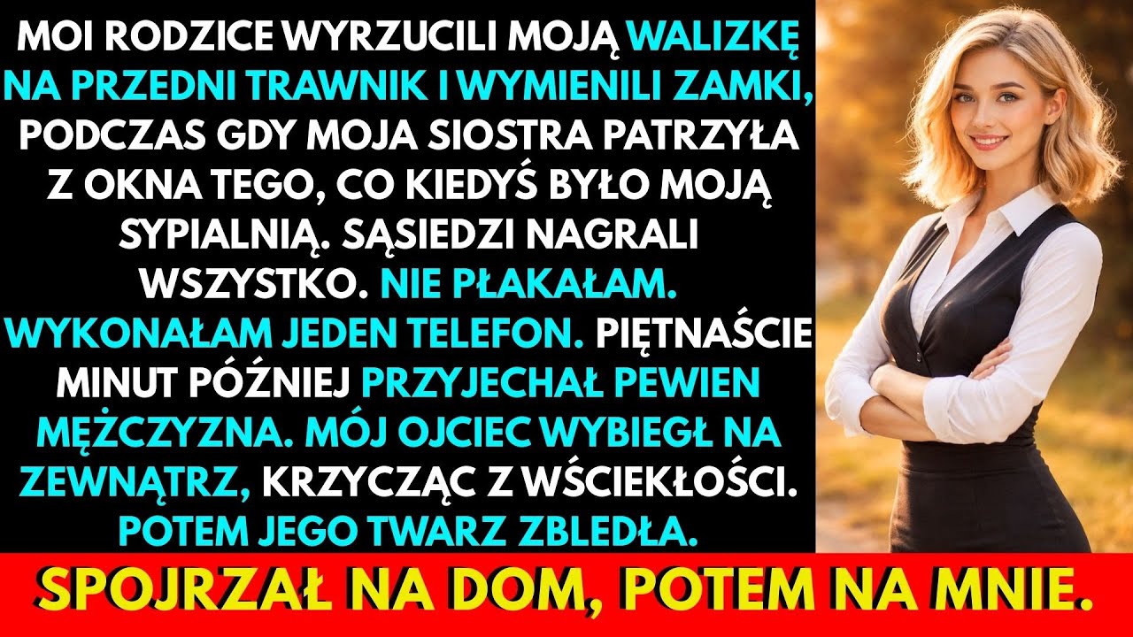 Rodzice Wyrzucili Moje Torby Zmienili Zamki — Telefon Przyniósł Nieznajomego, Który Zmienił Wszystko