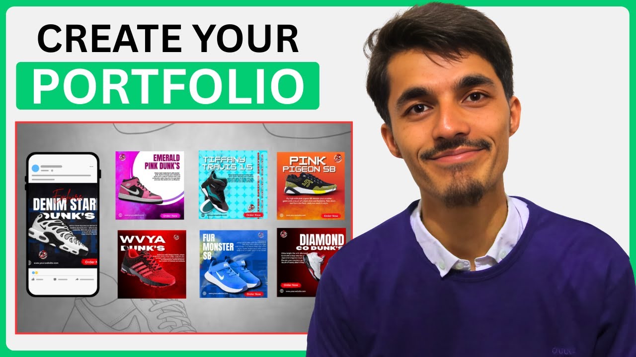 How to Make a Professional Portfolio on Canva for FREE