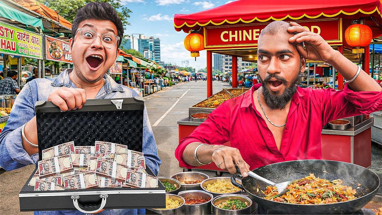 How Fast Can He Cook for 10000rs Cash!!!!!