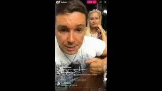 Андрей Чуев и Марина Африкантова в прямом эфире Instagram 01.02.2017 Андрей Чуев и Марина Африкантова в прямом эфире Instagram 01.02.2017