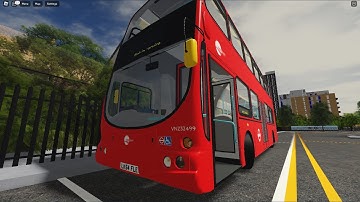 Roblox London & East Bus Gemini 1 Route 58 Walthamstow Central-Wanstead Park