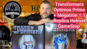 Transformers Megatron, Optimus Prime GameStop Exclusive 1:1 Helmet