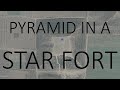 Strange formations  pyramid in a star fort