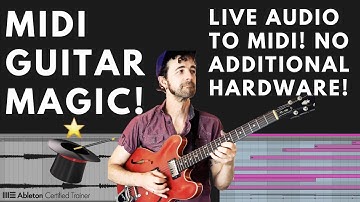 Midi Guitar Magic! (Free Ableton Live Template)