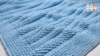 How to Knit the 'Toby' Baby Blanket