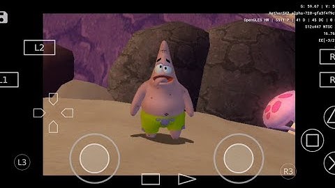 Aethersx2 testando (Nickelodeon SpongeBob SquarePants - The Movie).