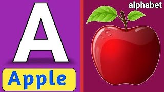 ABC learning song | A for 🍎 to Z for 🦓| ABCD phonic songs for kids 🪀🐘🦏