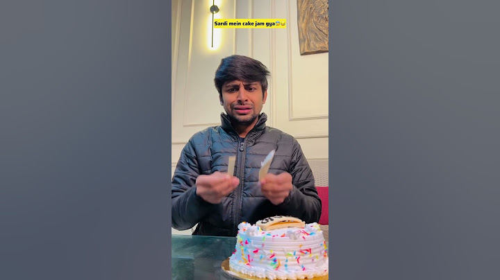 Birthday cake in winter😆🥶 #funny #comedy